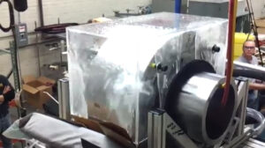 Miba Industrial Bearings Bearing flow test